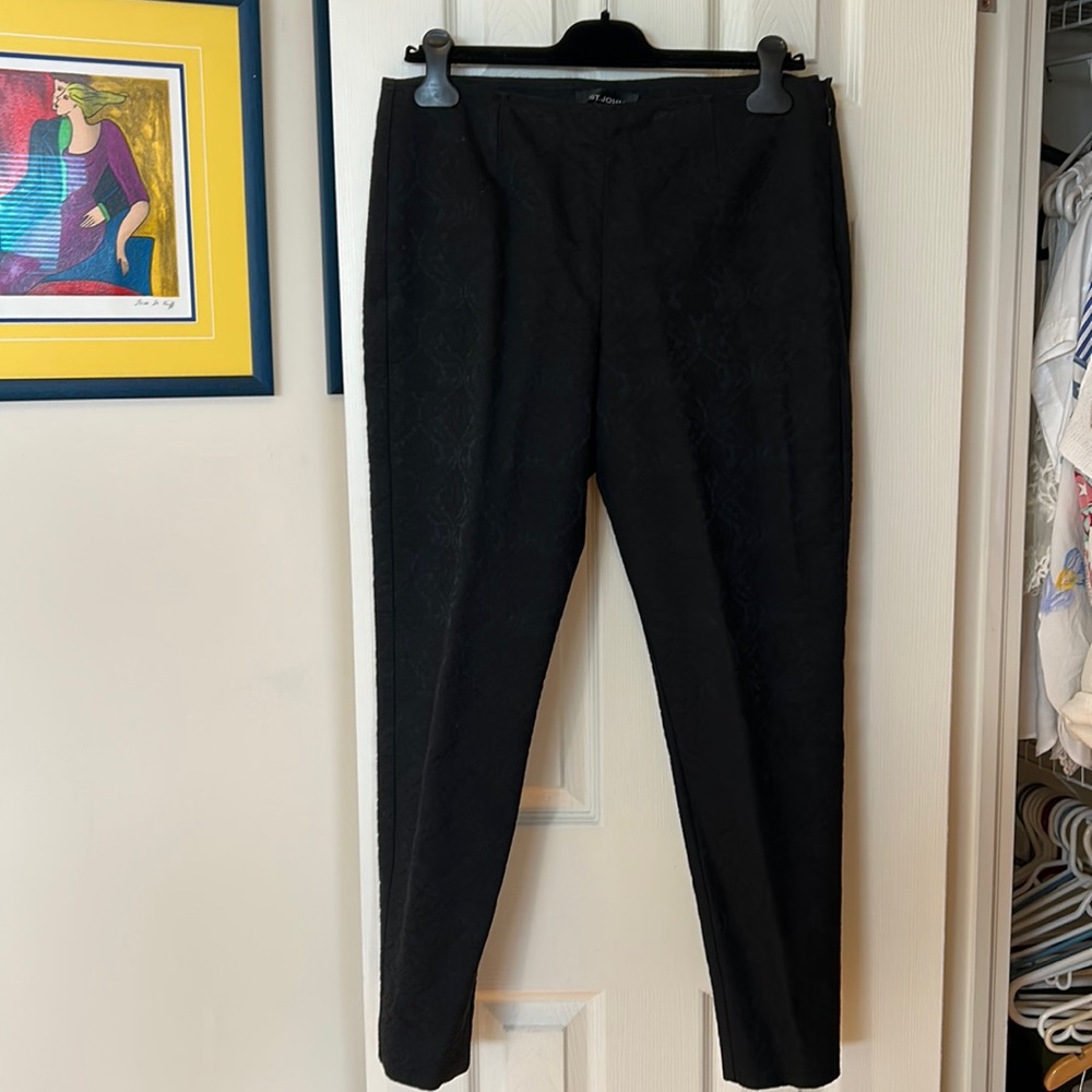 St John jacquard slim pants
